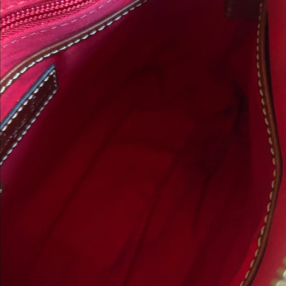 Dooney & Bourke Olive and Brown‎ Dome Bag